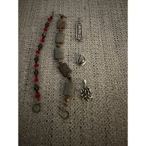 925 STERLING SILVER SCRAP LOT 52 Grams Bracelets Pendants  Wearable